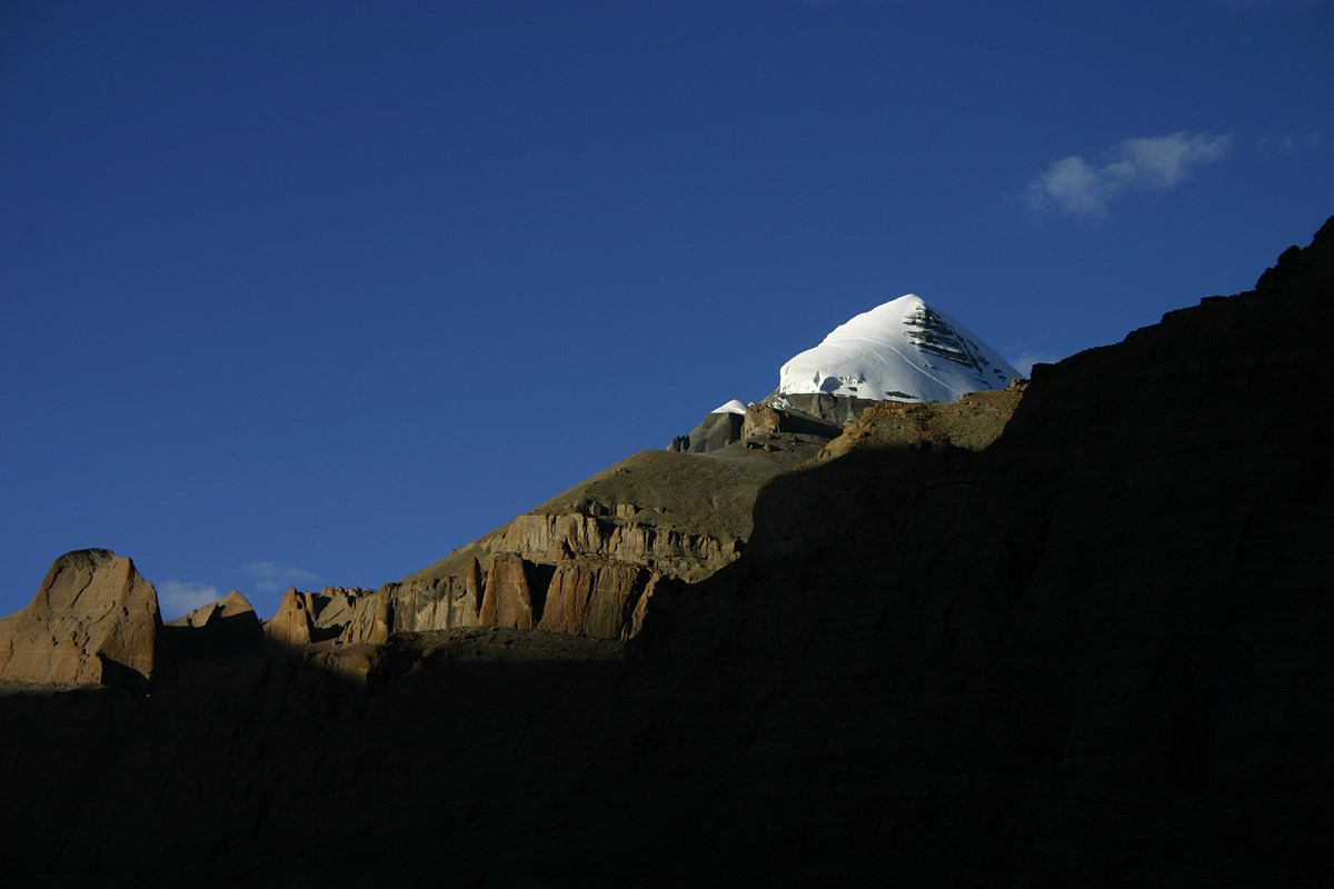Heiliger Berg Kailash in Westtibet